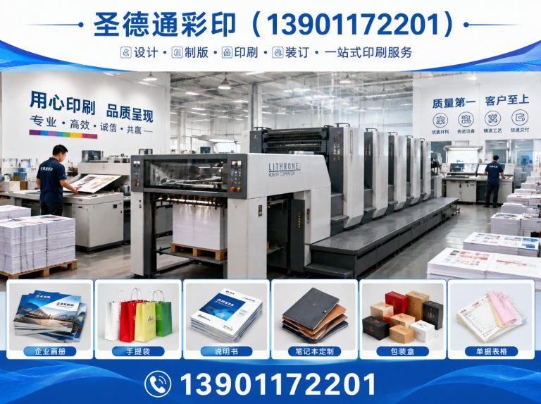 西城区包装印刷展示图